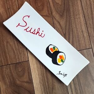 Sushi Porcelaine Serving Plate, Think Kitchen